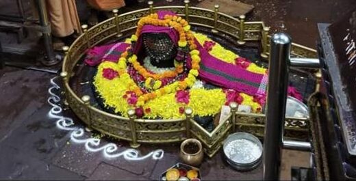 Rudrabhishek at Grishneshwar temple