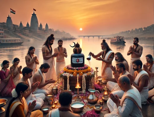 Maha Shivratri Rudrabhishek at Prayagraj